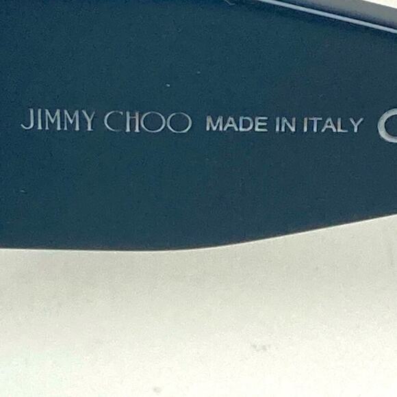 NWT * JIMMY CHOO Polarized Square Black Sunglasses - Picture 13 of 16